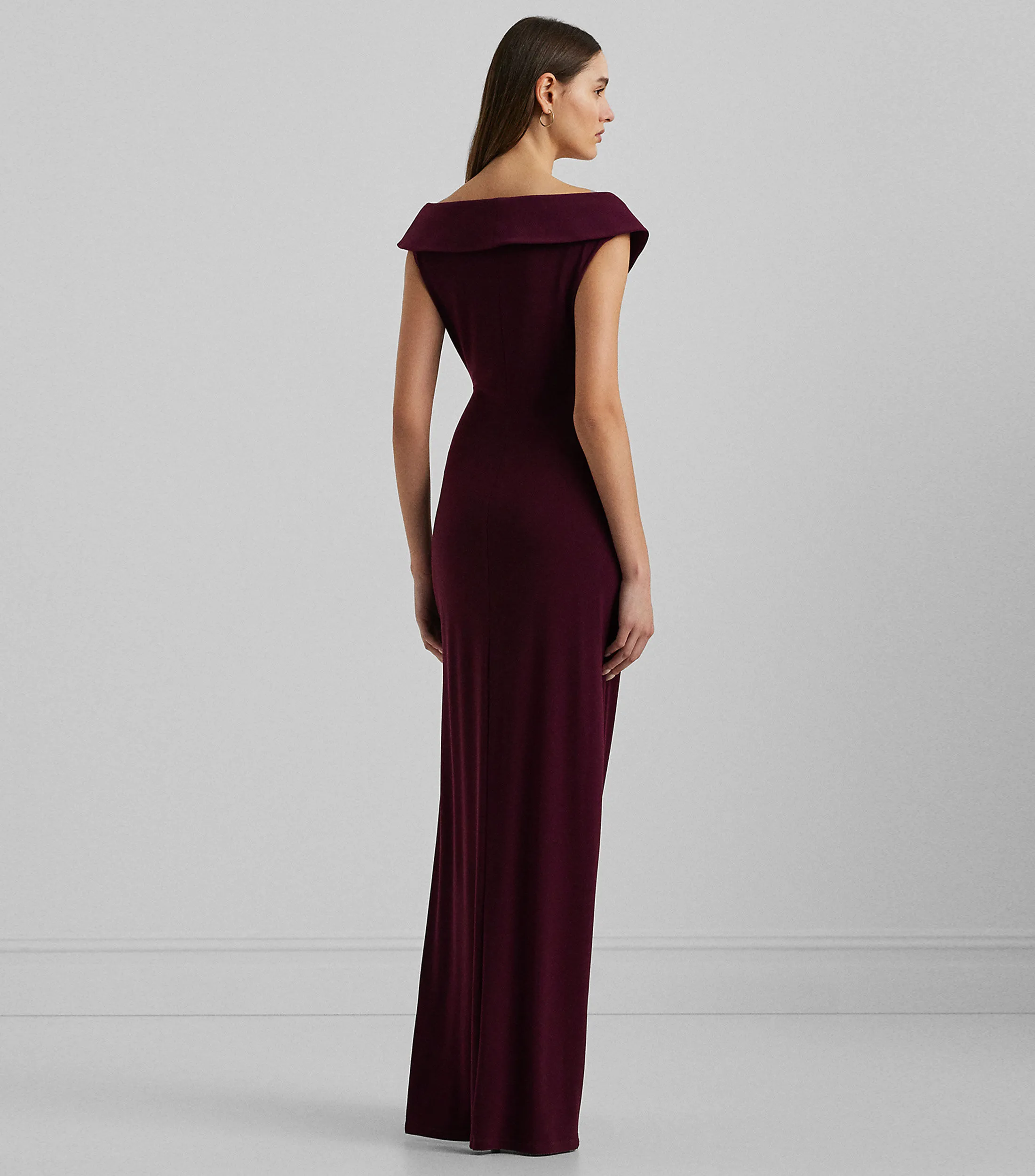 Lauren Ralph Lauren Vestido de jersey con hombros descubiertos Mujer